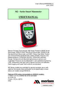 Thumbnail of document Manual - M200LS Smart Manometer